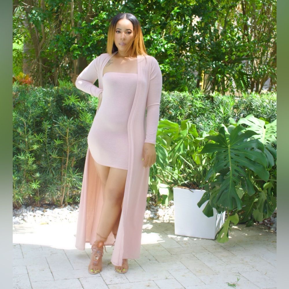 Sandy Dress and Duster